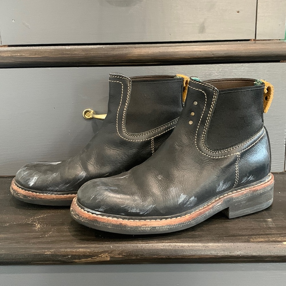 pskaufman chelsea work boot interchange black